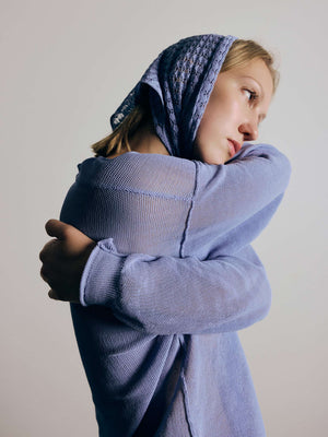 Matsu Sweater, Salvia Blue