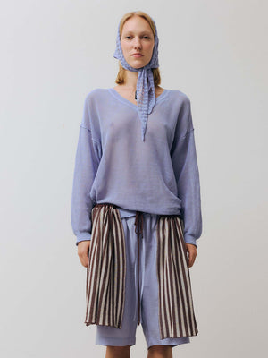Matsu Sweater, Salvia Blue