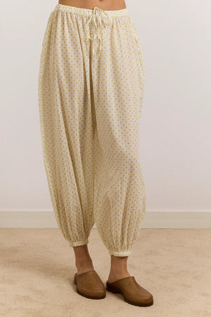 Meadow Trousers, Lime Spot