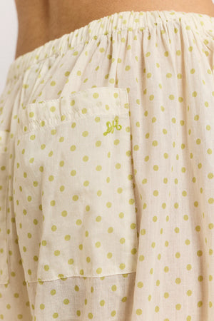 Meadow Trousers, Lime Spot
