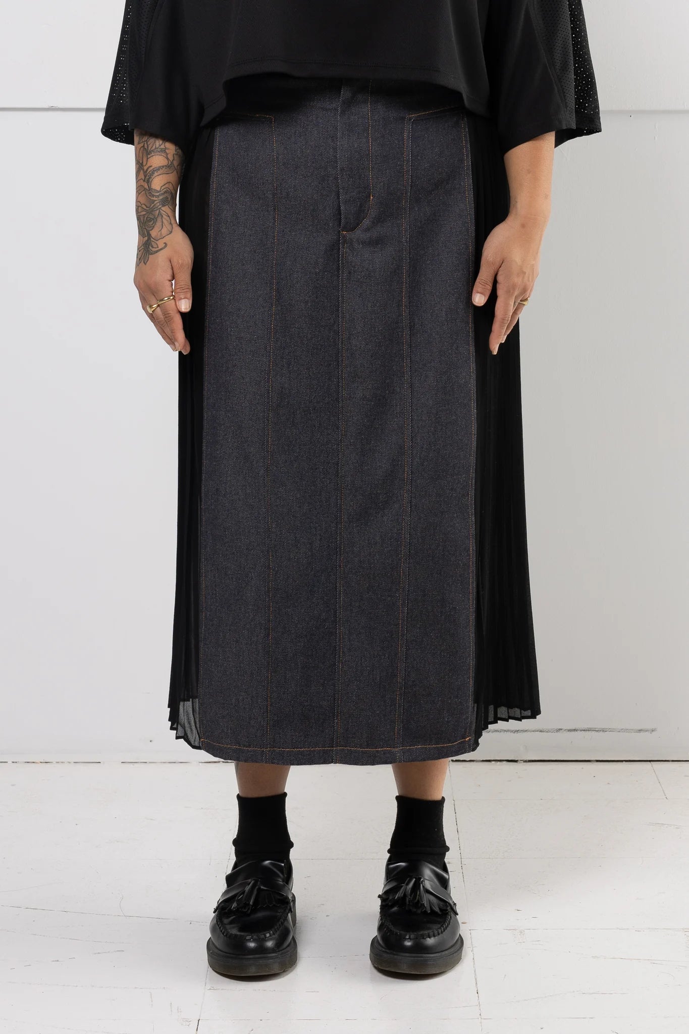 Harmony Skirt, Denim