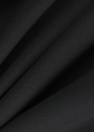 Mock Neck Two Way Blouse, O/S Black