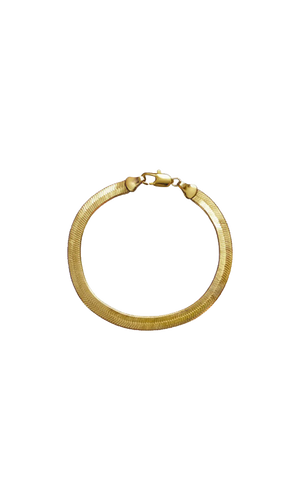 Omega Bracelet, Brass