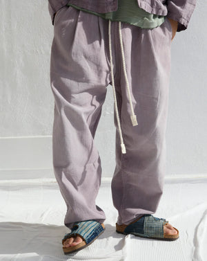 P40 Z Boy's 9oz Linen & Organic Cotton Sun Faded, Dusty Orchid