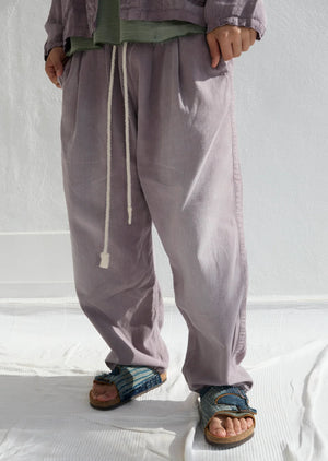 P40 Z Boy's 9oz Linen & Organic Cotton Sun Faded, Dusty Orchid