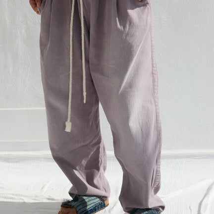 P40 Z Boy's 9oz Linen & Organic Cotton Sun Faded, Dusty Orchid