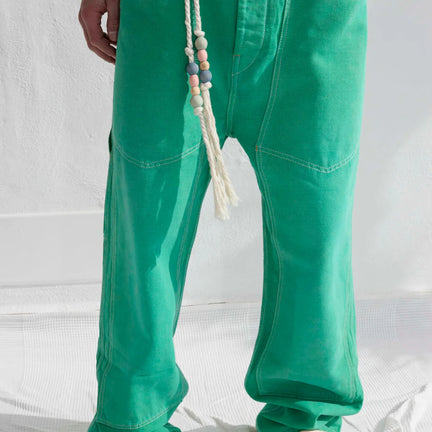 P71 Carpenter 9oz Linen & Organic Cotton, Ivy Green