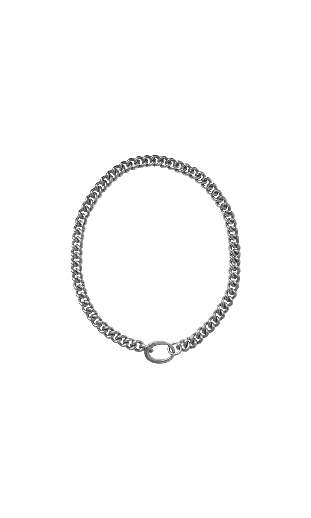 Presa Chain Necklace, Silver