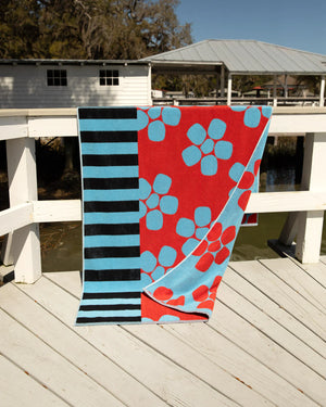 Beach Towel, Periwinkle