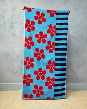 Beach Towel, Periwinkle
