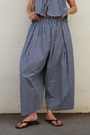 Radio Pants, Navy/White