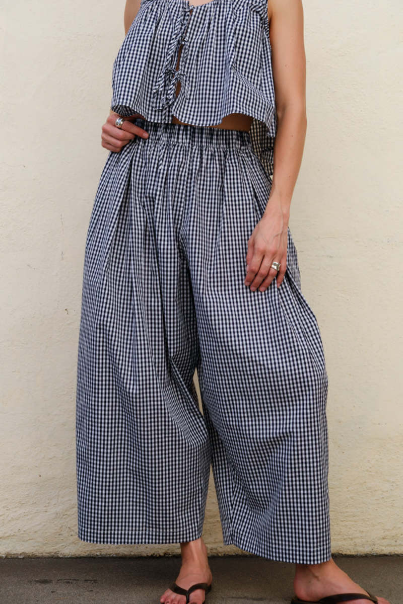Radio Pants, Navy/White