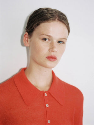 Bikou Polo Sweater, Chilli Pepper