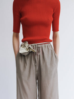 Fue Pants, Gingham Toffee