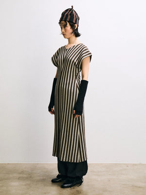 Kiseki Dress, Espresso/Chalk