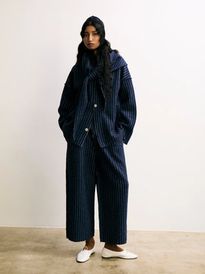 Mantello Cardigan, Midnight Blue