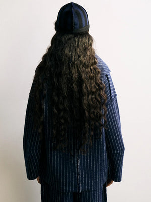 Mantello Cardigan, Midnight Blue