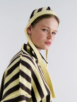 Shikai Polo Sweater, Butter Espresso