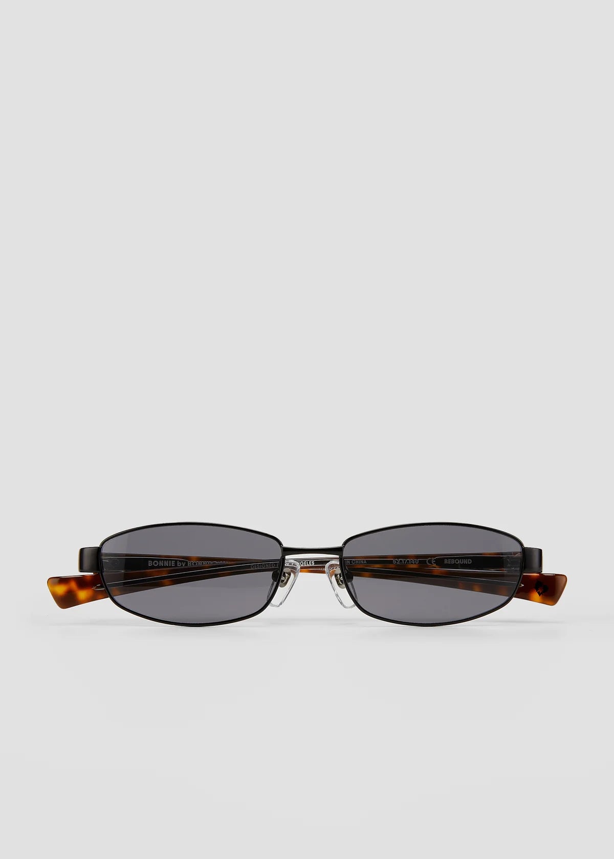 Rebound Sunglasses, Black/Tortoise