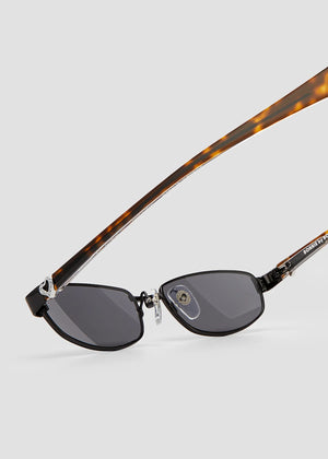 Rebound Sunglasses, Black/Tortoise