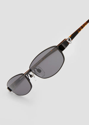 Rebound Sunglasses, Black/Tortoise