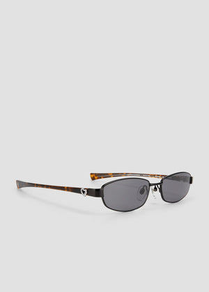 Rebound Sunglasses, Black/Tortoise