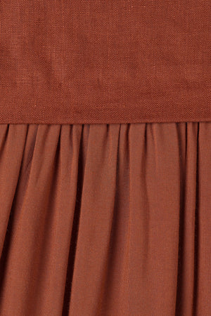 Tali Maxi Dress, Terracotta