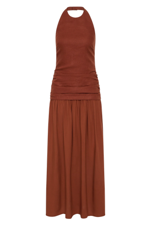 Tali Maxi Dress, Terracotta