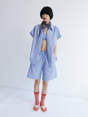 Shingu Shorts, Salvia Blue