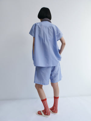 Shingu Shorts, Salvia Blue