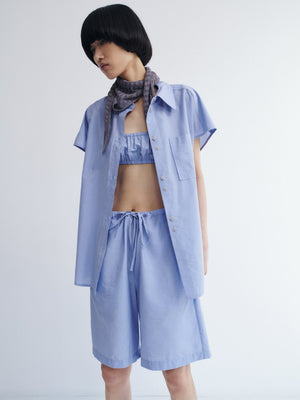 Shingu Shorts, Salvia Blue