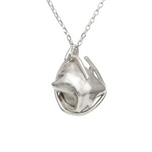 Globo Necklace, Silver