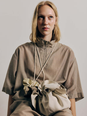 Sonno Shirt, Gingham Toffee