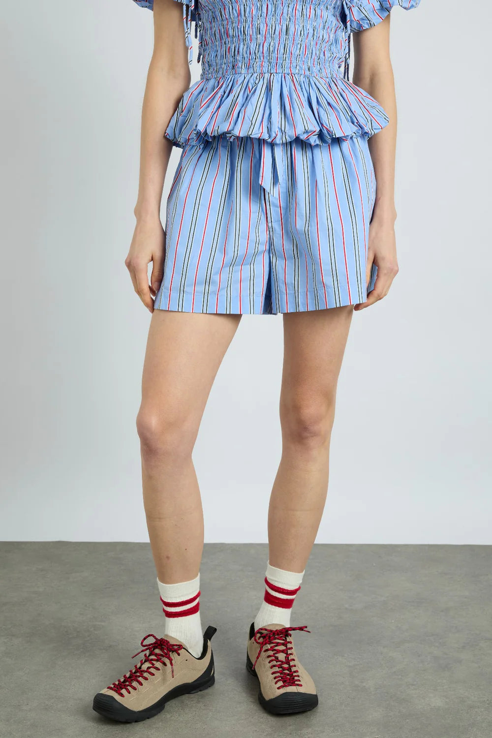 Krissy PJ Boxer, Bold Blue Stripe