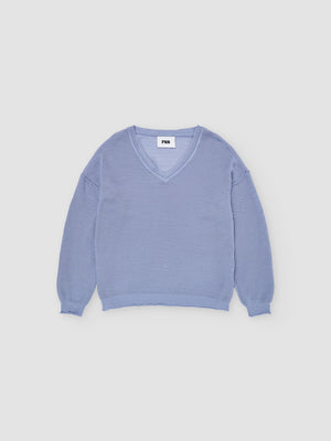 Matsu Sweater, Salvia Blue