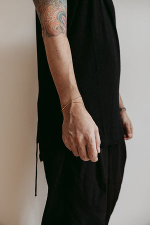 Fringe Mixed Bracelet, Gold