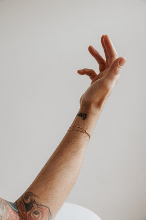 Fringe Mixed Bracelet, Gold