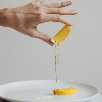 Fringe Mixed Earrings Short, Gold