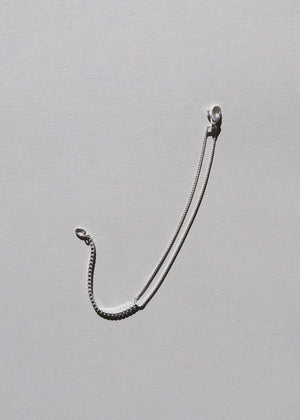 Fringe Mixed Bracelet, Silver