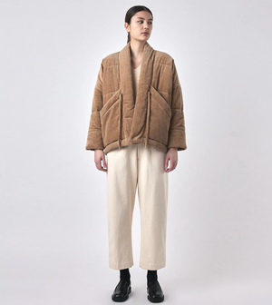 Corduroy Sumo Puffer, Tobacco