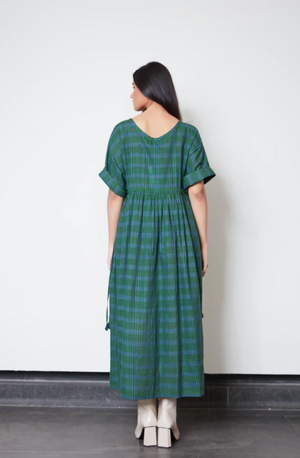 Blythe Drawstring Dress, Zen Stripe One Size Fits All