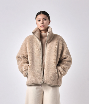 Turtleneck zip 2025 up jacket