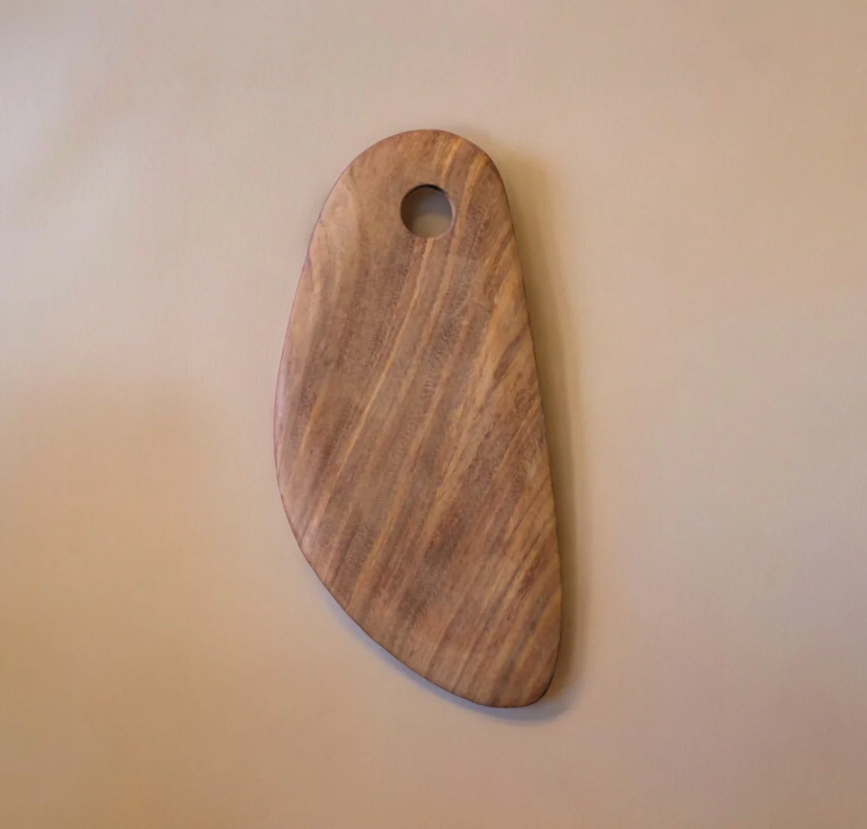 Medium Hand-Carved Wooden Board