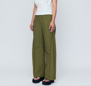 Zipper Track Pant, Khaki