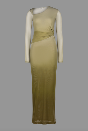 Dress 01.D6.24, Olive Mesh