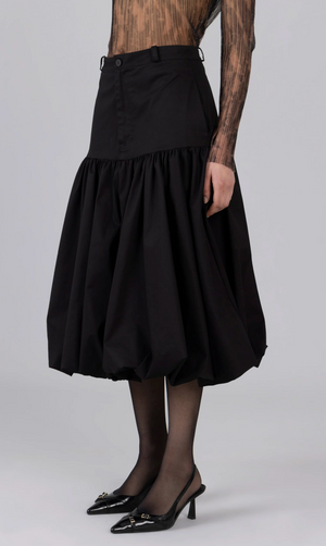 Balloon Midi Skirt