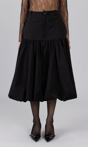 Balloon Midi Skirt