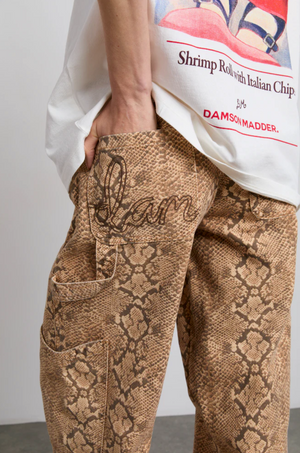 Drew Jeans, Snake Print