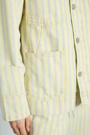 Luca Jacket, Butter Business Stripe