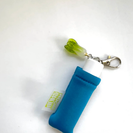 Chapstick Coozie Charm- Ocean Blue